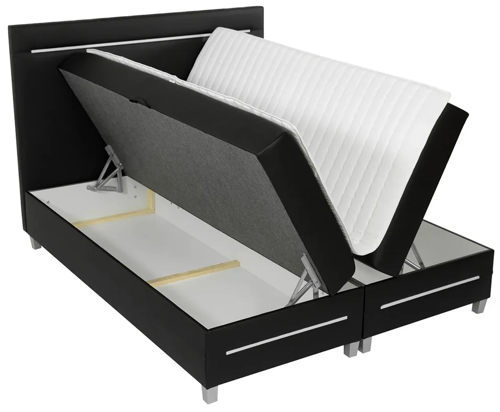 Moderný boxspring Torro 140x200, hnedá Fresh