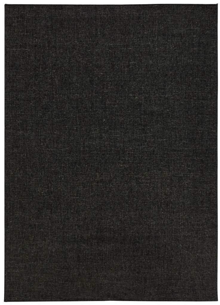 NORTHRUGS - Hanse Home koberce Kusový koberec Twin-Wendeteppiche 103096 black cream – na von aj na doma - 160x230 cm