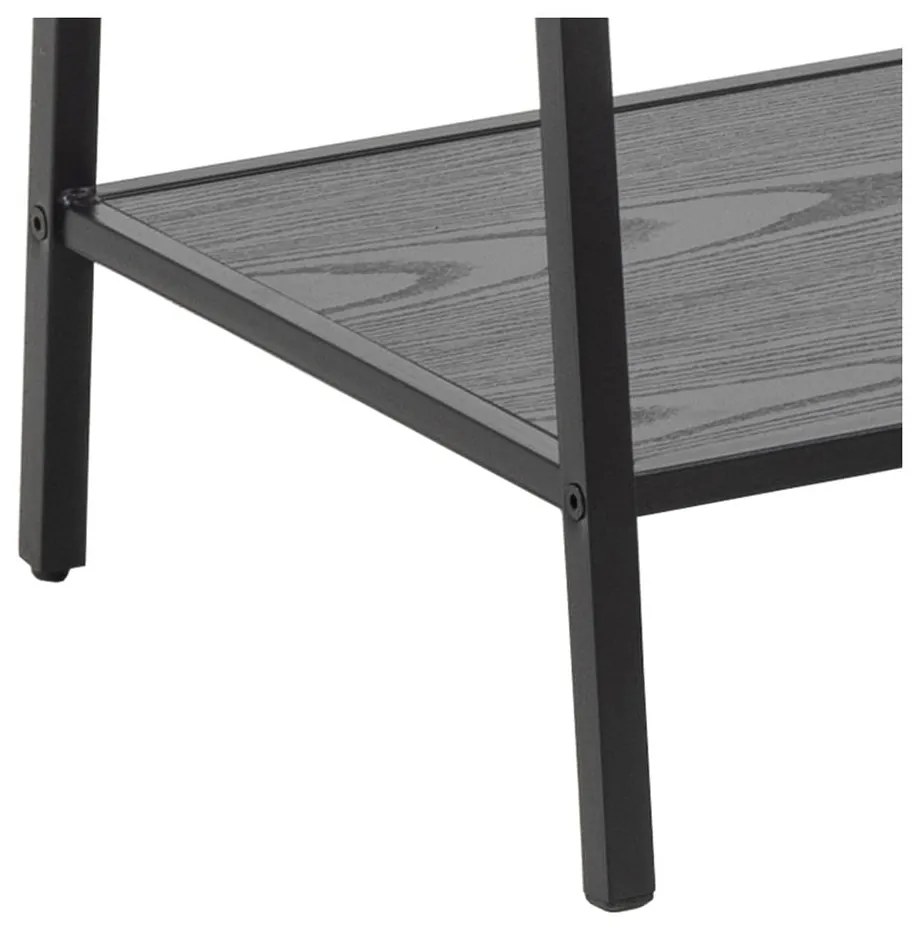 Čierny stojan na oblečenie v dekore jaseňa Seaford – Actona