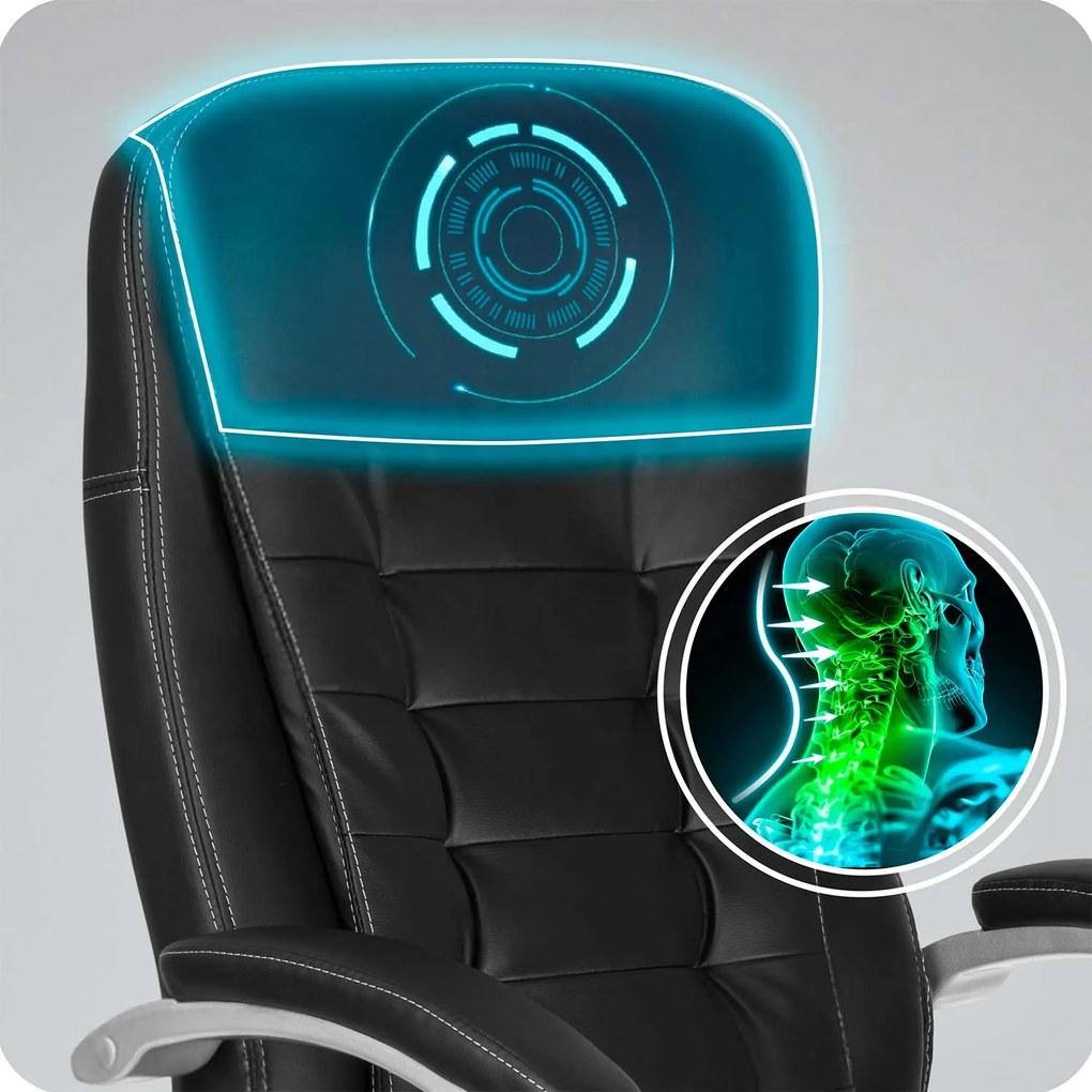 Otočná kancelárska stolička Sofotel 322 - čierna