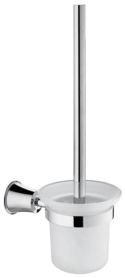 OMNIRES AL53620CR - Nástenná WC štetka ART LINE lesklý chróm