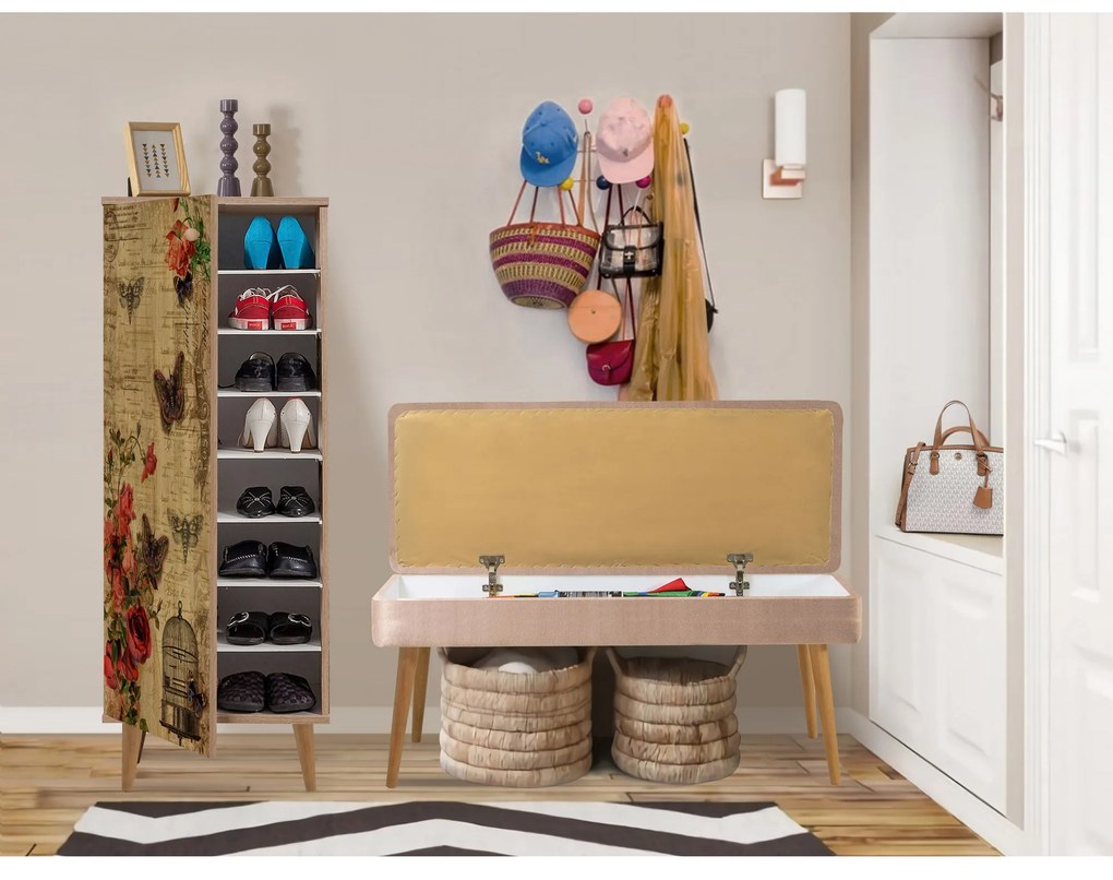 Predsieň Feliz 734 (dub sonoma + kamenná). Akcia -19%. Vlastná spoľahlivá doprava až k Vám domov. 1089415