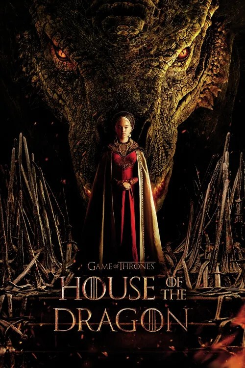 Umelecká tlač House of the Dragon - Key Art