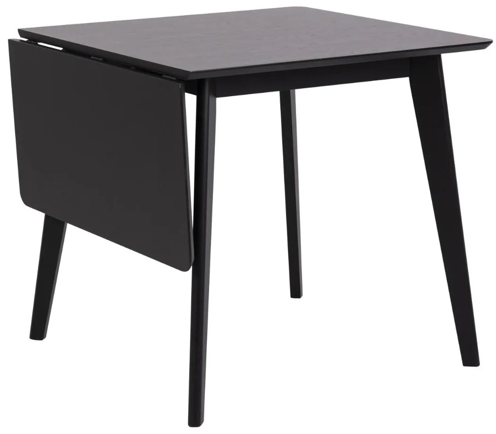 Actona Rozkladací jedálenský stôl Roxby 80/120 - čierna