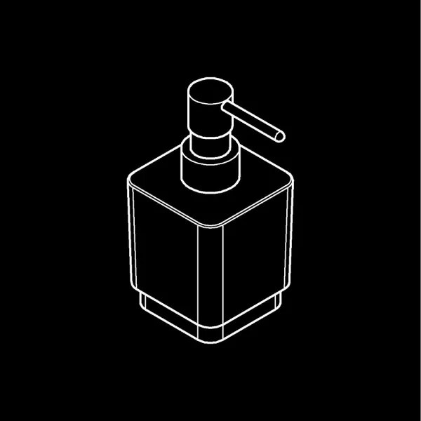 GROHE 40805000 - Dávkovač tekutého mydla SELECTION CUBE 300 ml lesklý chróm