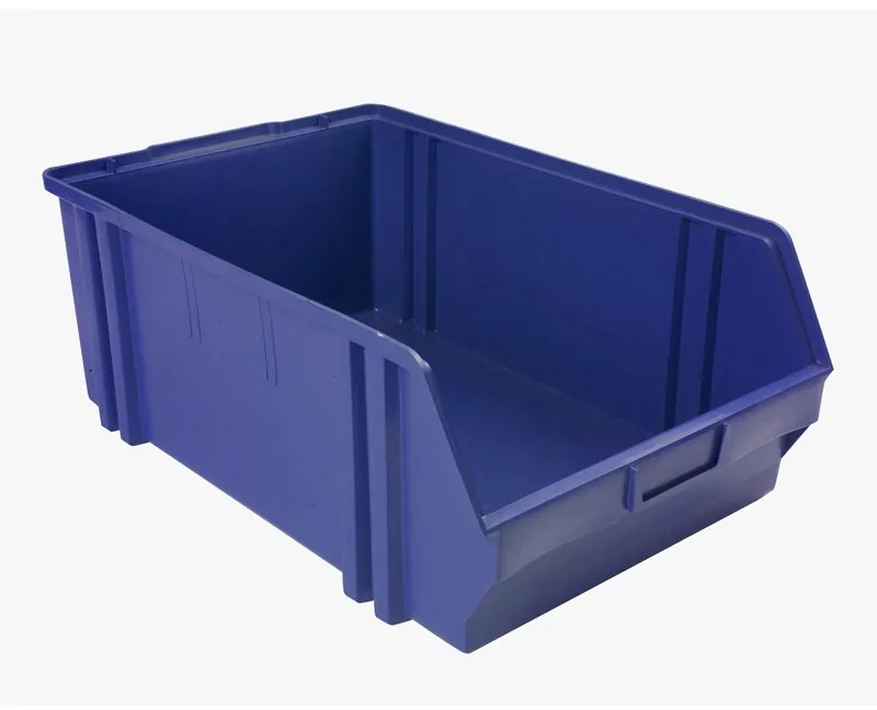 Plastové boxy BASIC, 305 x 480 x 177 mm, 12 ks, modré