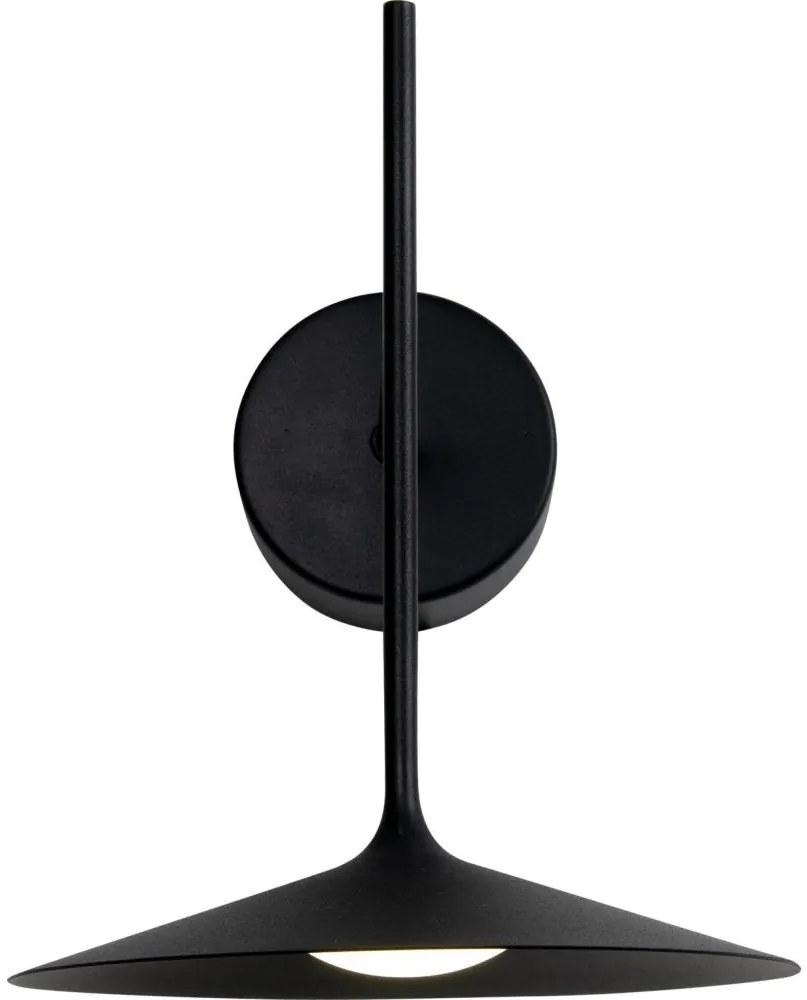 MAXLIGHT W0303 - LED Nástenná lampa HANA LED/6W/230V čierna