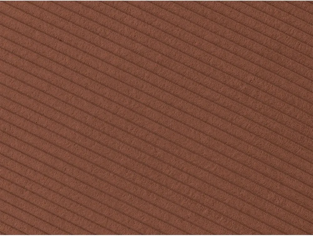 Oranžová menčestrová pohovka 170 cm Giorgia – Bobochic Paris