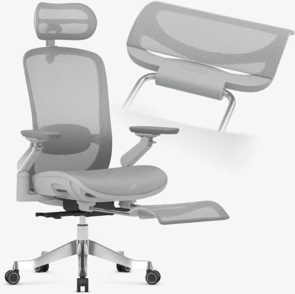 Kancelárska stolička LeadPro 8.7 Grey