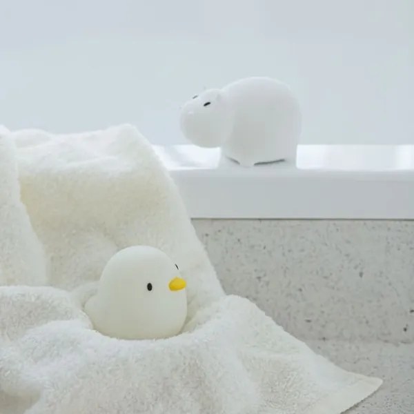 MegaLight - LED RGB Nabíjacia detská dotyková lampa do vane SWIMMY DUCK LED/5V