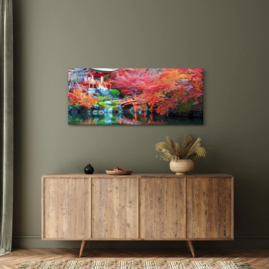 Obraz - Orientálna krajina (120x50 cm)