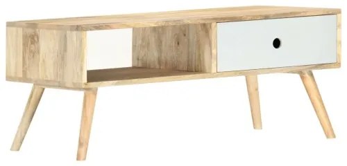 vidaXL Konferenčný stolík 90x50x40 cm masívne mangovníkové drevo-