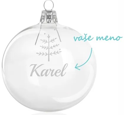 Pieskovaná banka Stromček s menom 8 cm