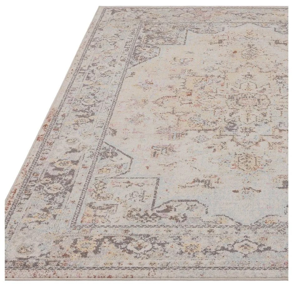 Krémovobiely koberec 200x290 cm Flores – Asiatic Carpets