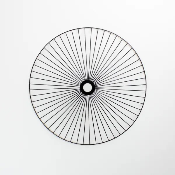 Univerzálne tienidlo CURITIBA pr. 60 cm čierna