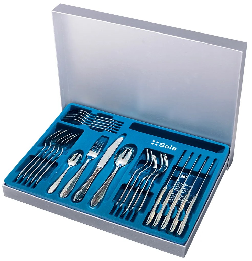 Príborový set s dutou rúčkou 24 ks - Queen - 120954