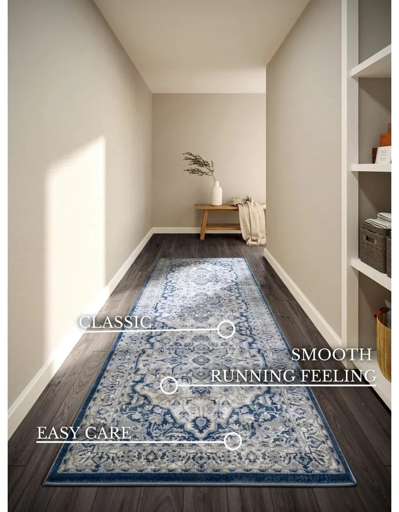 Modrý behúň 80x240 cm Gabrielle – Villeroy&amp;Boch