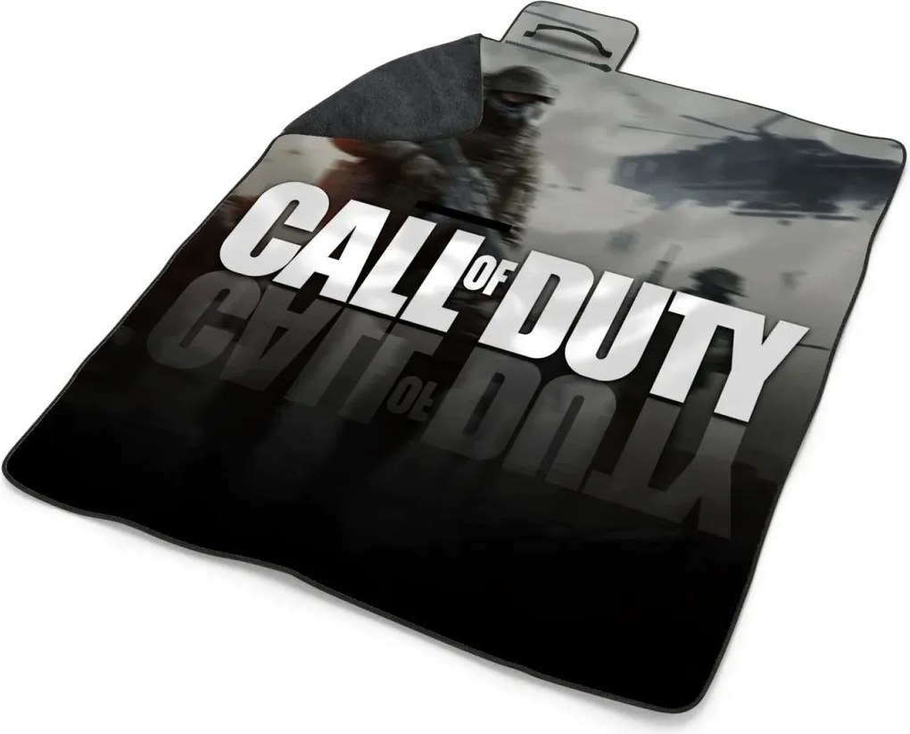 Sablio Plážová deka Call of Duty Vrtuľník: 200x140 cm