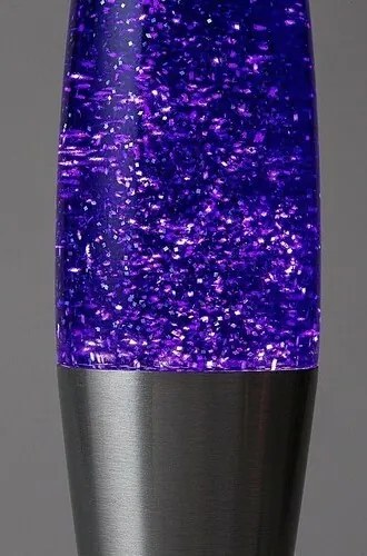 Rabalux 76115 dekoratívna lávová LED lampa Glitter2, fialová
