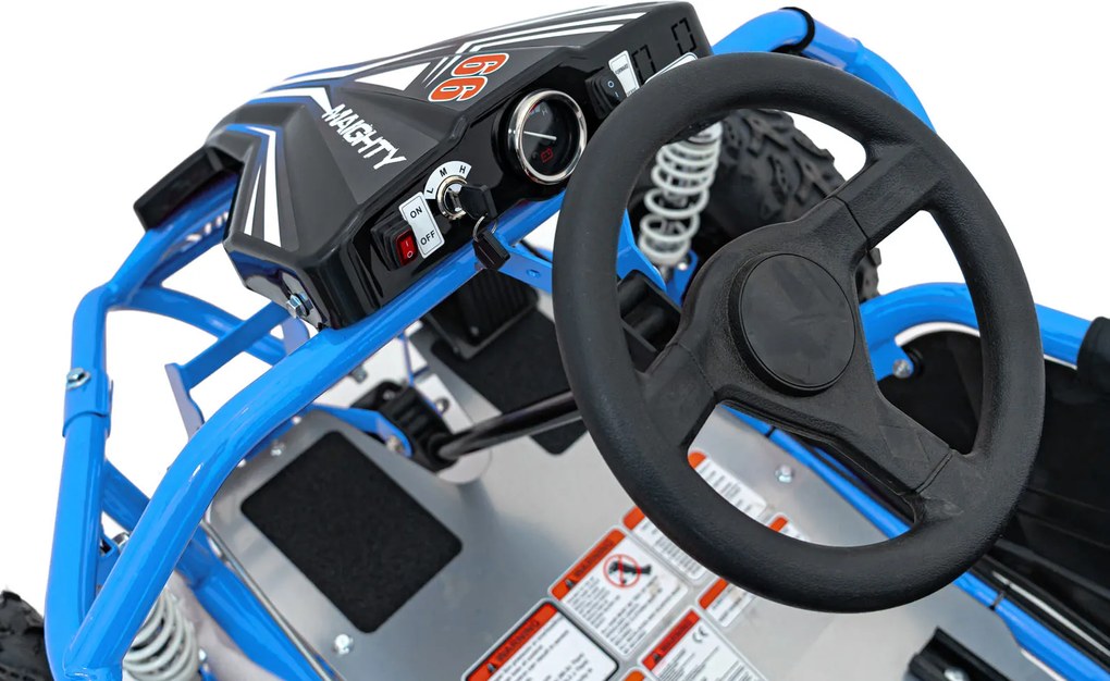 Ramiz Elektrická motokára MAIGHTY Modrá