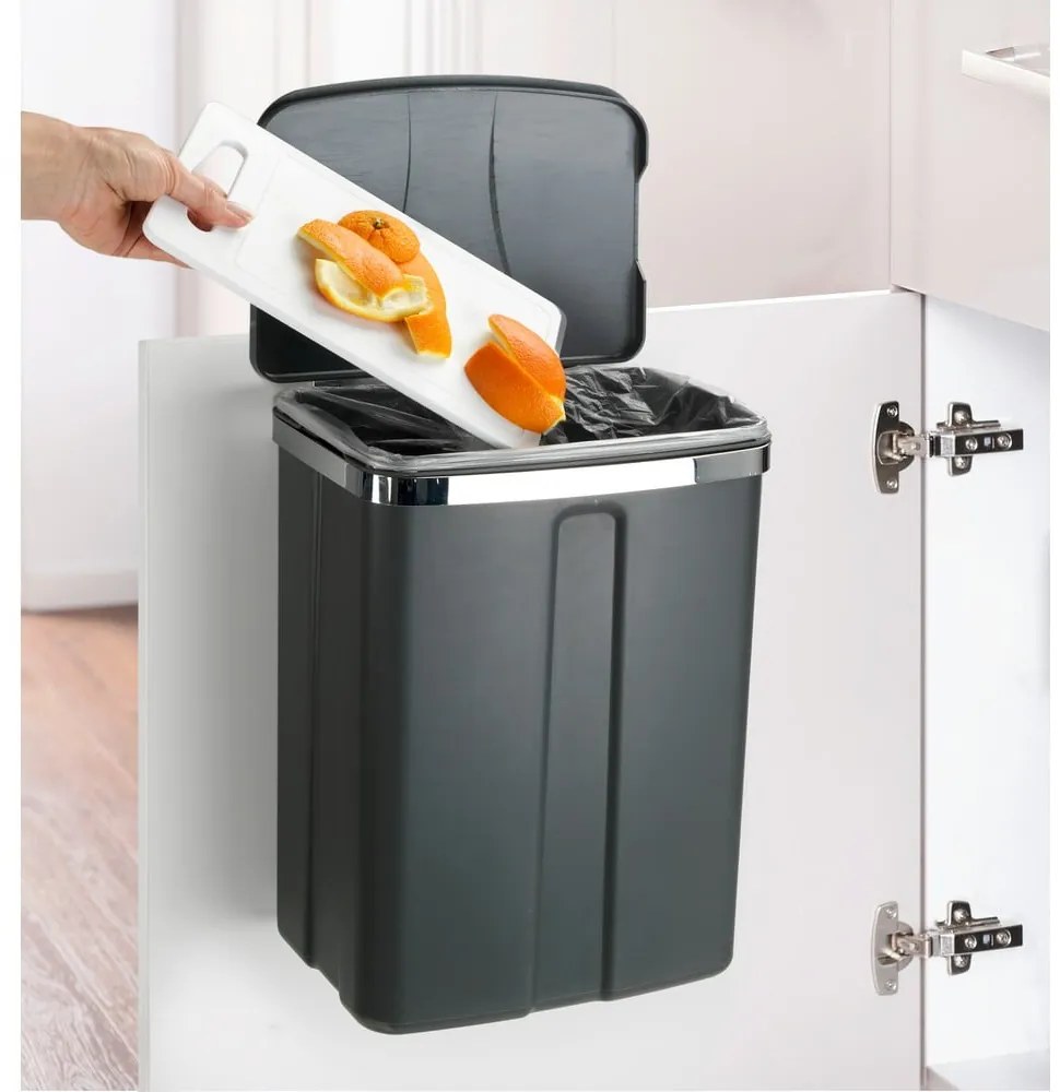 Závesný odpadkový kôš Wenko, 12 l