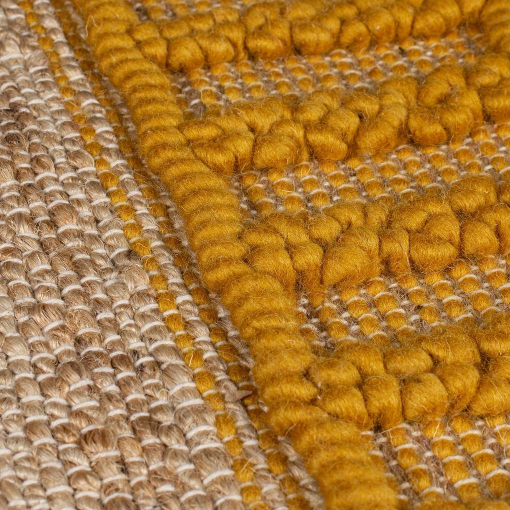 Flair Rugs koberce Kusový koberec Jubilant Medina Jute Natural/Multi - 160x230 cm