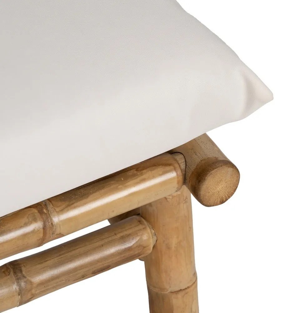 Biela pohovka 135 cm Bamboo – Ixia