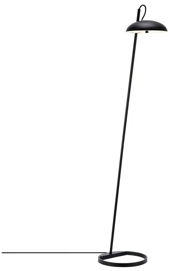 DFTP by Nordlux - Stojacia lampa VERSALE 3xG9/3W/230V čierna