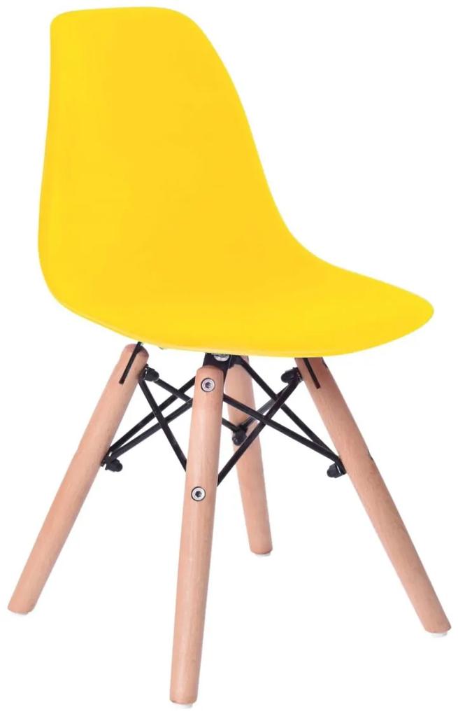 TZB Detská stolička PARIS žltá