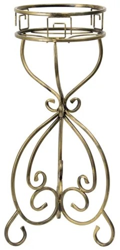 Stojan na kvety 76x32 cm zlatá