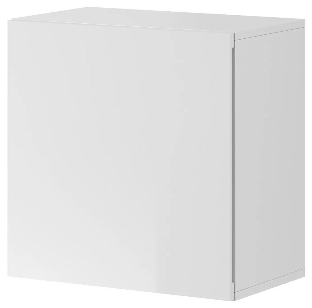 Nástenná skrinka Vivien 50 cm biely lesk