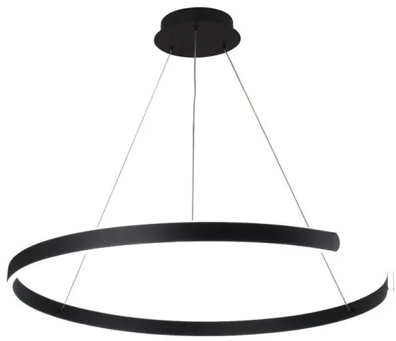 LED Stmievateľný luster na lanku LED/100W/230V 3000-6500K + diaľkové ovládanie