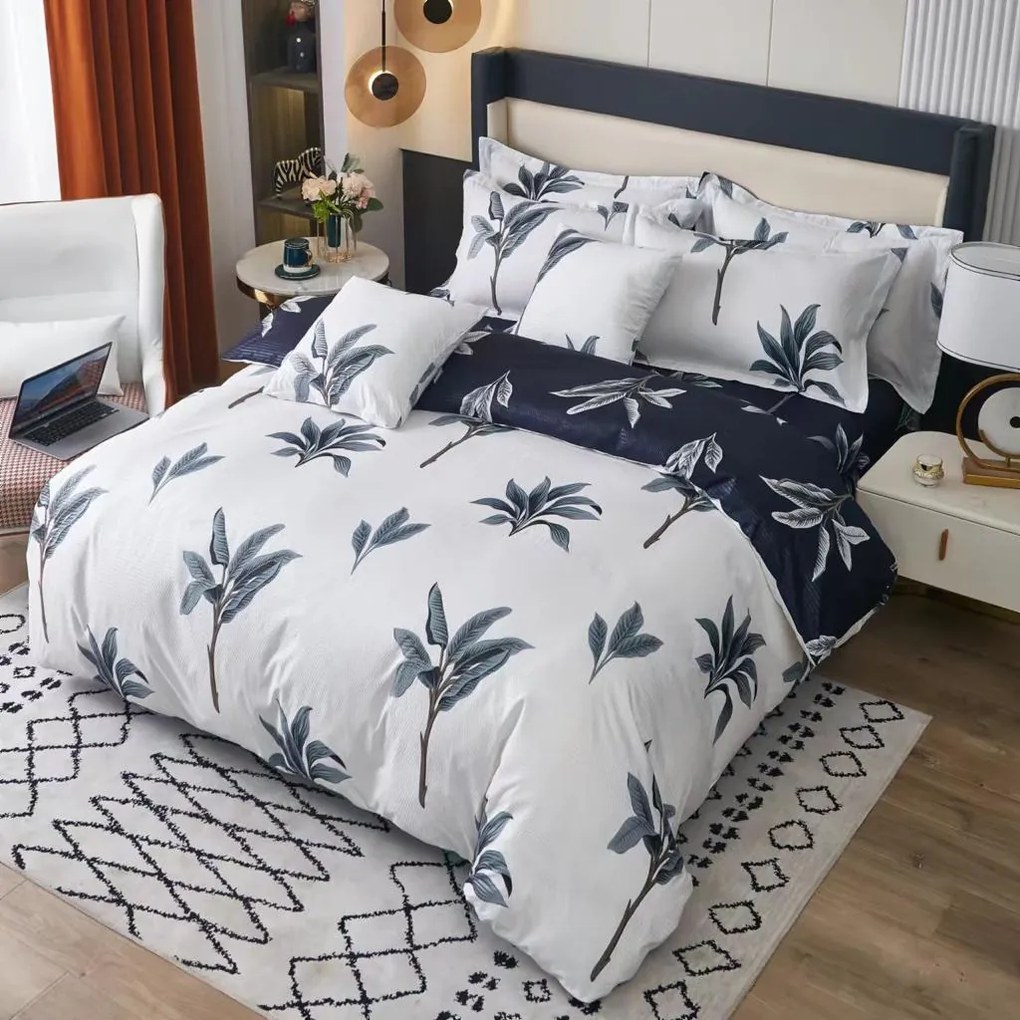 Sendia Textil WHITE krepové obliečky 140x200 cm Rozmer obliečok: 140x200 cm, Obsah balenia: 7 Set Balenie