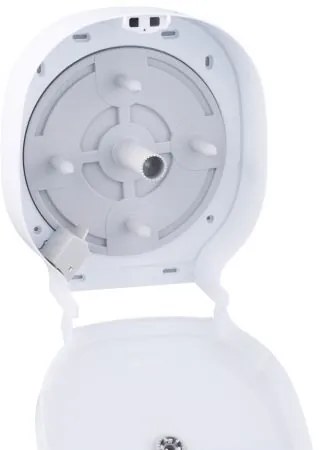 Zásobník na 4 rolky toaletného papiera bez dutinky Merida Hygiene Control, biela