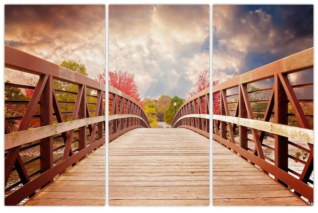 Cesta cez most - obraz