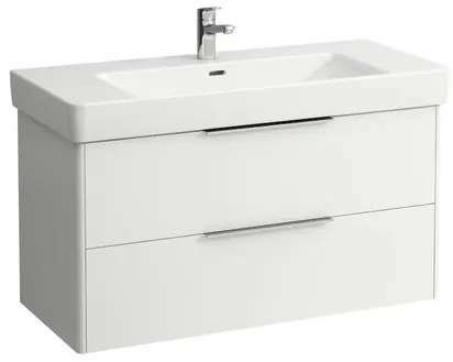 Kúpeľňová skrinka pod umývadlo Laufen Base 101x53x44 cm biela mat H4024521102601
