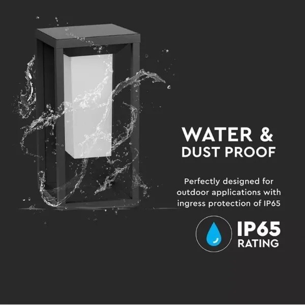 LED solárne nástenné svietidlo s čipom SAMSUNG LED/2W/3,7V IP65 2600 mAh