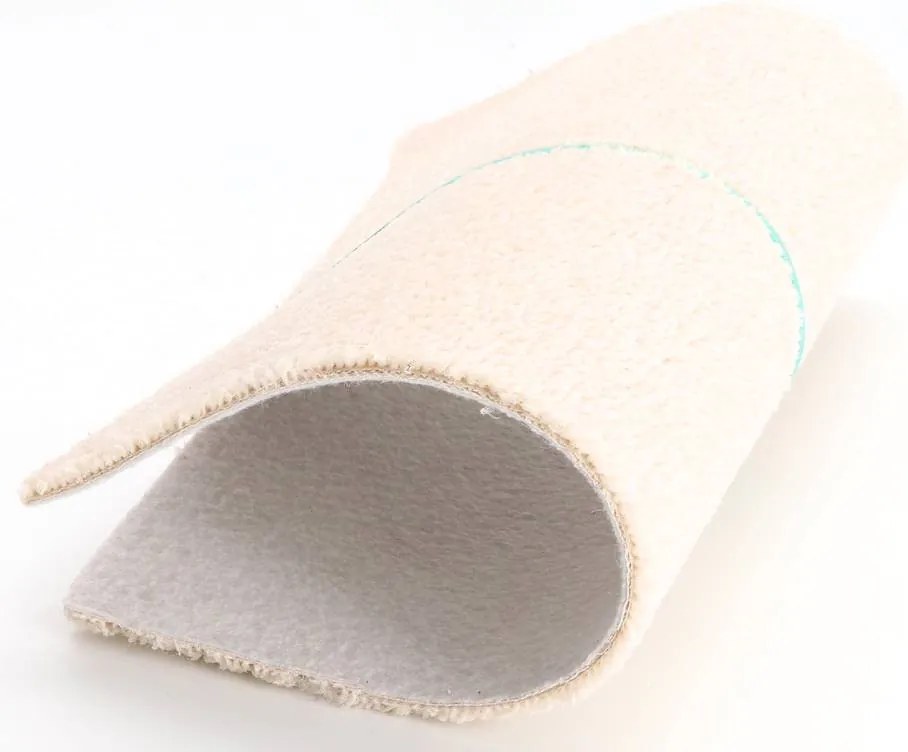 Betap, AKCIA: 95x120 cm Koberec metráž Dynasty 60, šíře, biela, filc, obývacia izba