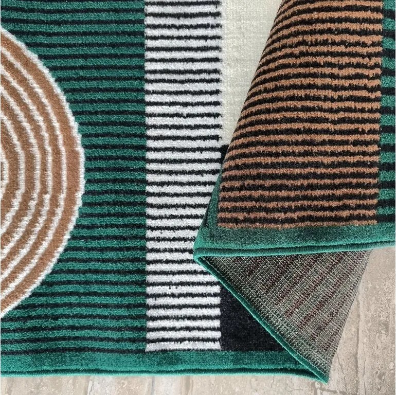 DY BCF Alfa 18 zelený koberec Rozmer: 180x250 cm