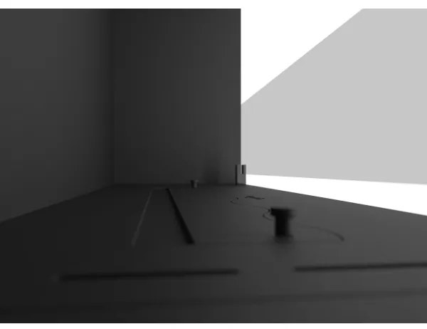 InFire - Vstavaný BIO krb 49,4x84,4 cm 3,5kW čierna