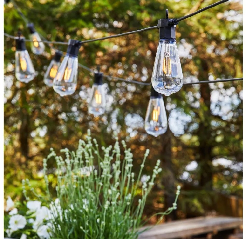 Markslöjd 107293 - LED vonkajší dekoratívny reťazec GIRLANDA GARDEN 10xLED 5,5m