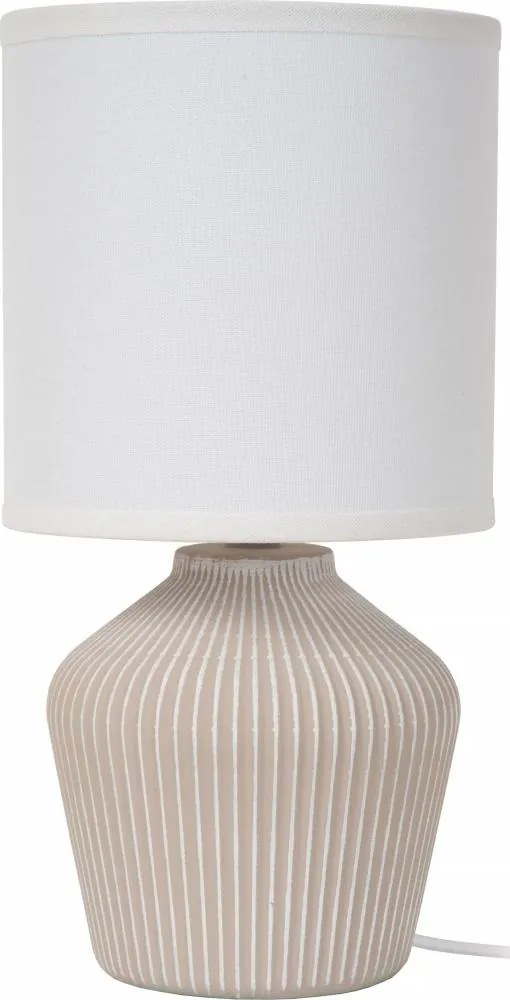 Lucide 47551/81/38 - Stolová lampa FILIZ 1xE14/40W/230V krémová