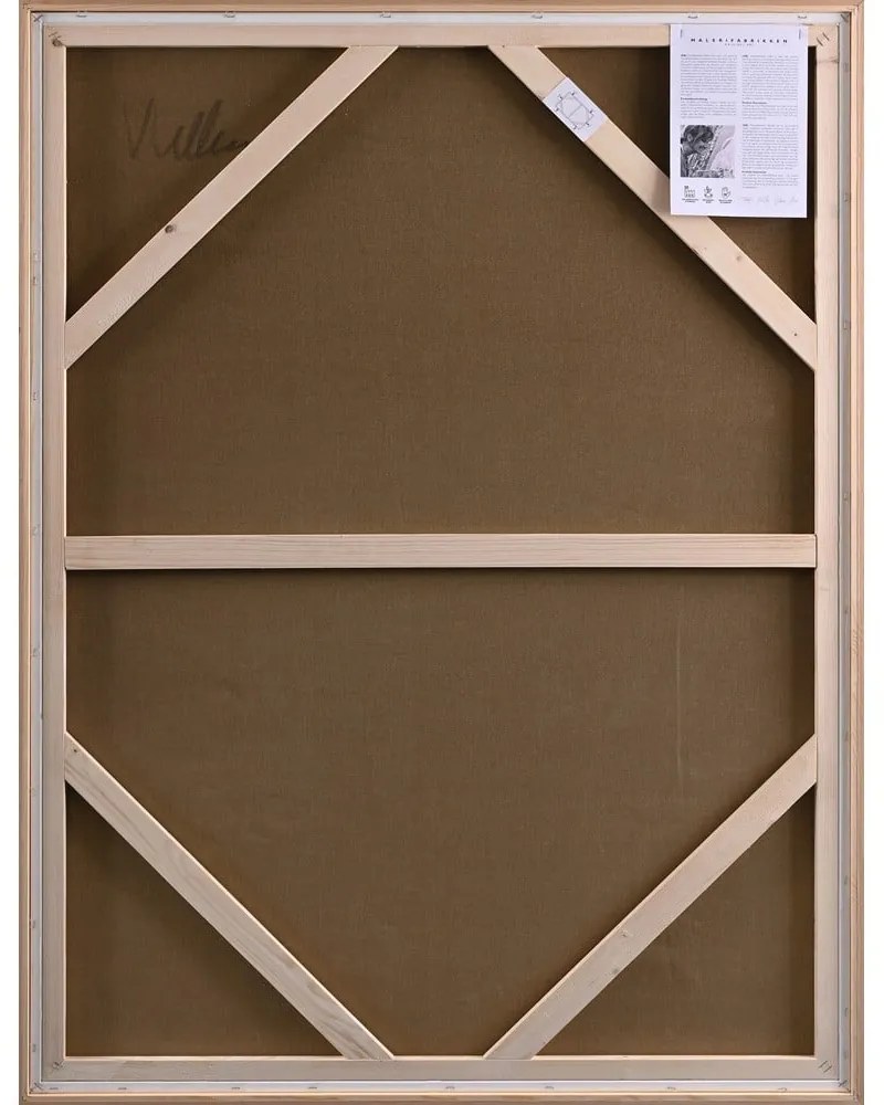 Ručne maľovaný obraz 90x120 cm Hydrate – Malerifabrikken