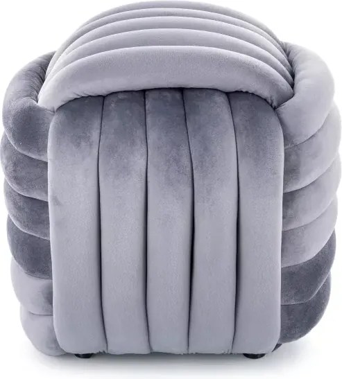 SI Bruni Velvet taburetka sivý