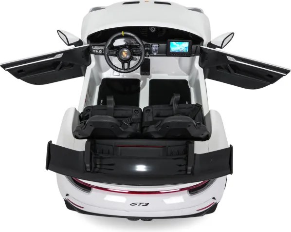 Elektrické autíčko Porsche 911 GT3 MP4 biele