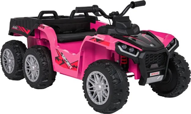 Elektrická štvorkolka Quad Sport TX 4 × 4 ružová