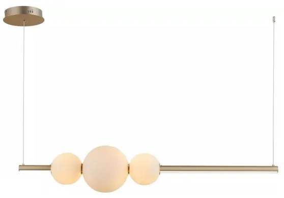 Azzardo - Náhradné sklo k lustru SANDRA biela - veľké pr. 22 cm