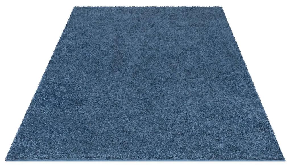 Dekorstudio Shaggy koberec CITY 500 modrý Rozmer koberca: 120x170cm