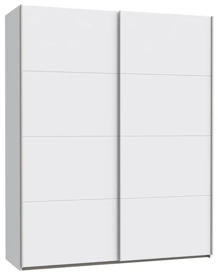 Šatníková skriňa KARO 170x210 cm biela