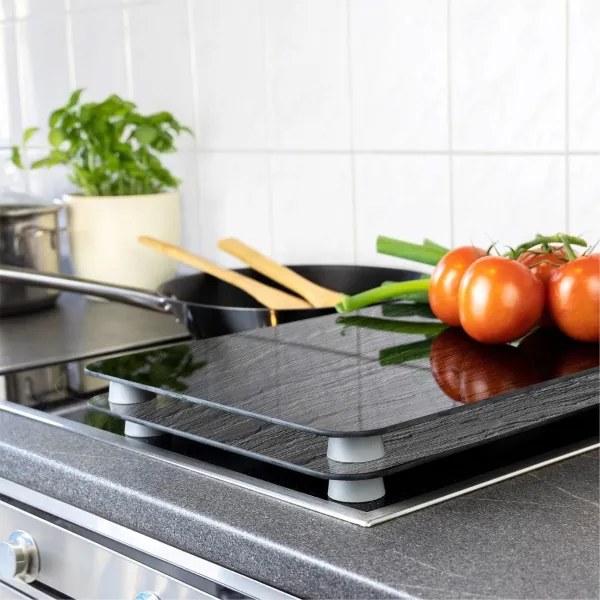 WENKO 2521480100 - Krycia doska 30x52 cm pestrofarebná/šedá/priehľadná